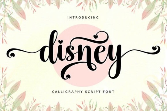 Disney Font